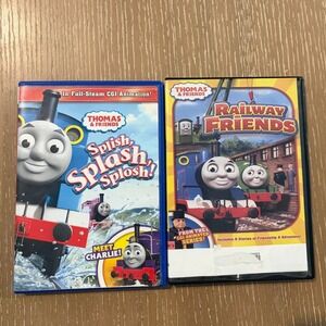Thomas & Friends DVD Lot Splish Splash Splosh and Railway Friends CGI Animation